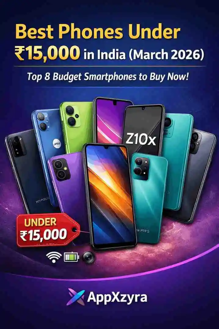Top 8 Best Phones Under โน15,000 in India โ March 2026 - complete guide
