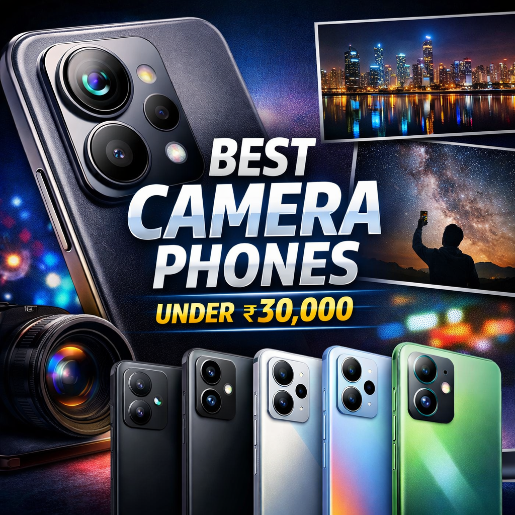 Best Camera Mobile Phones Under ₹30,000 in 2026 - complete guide